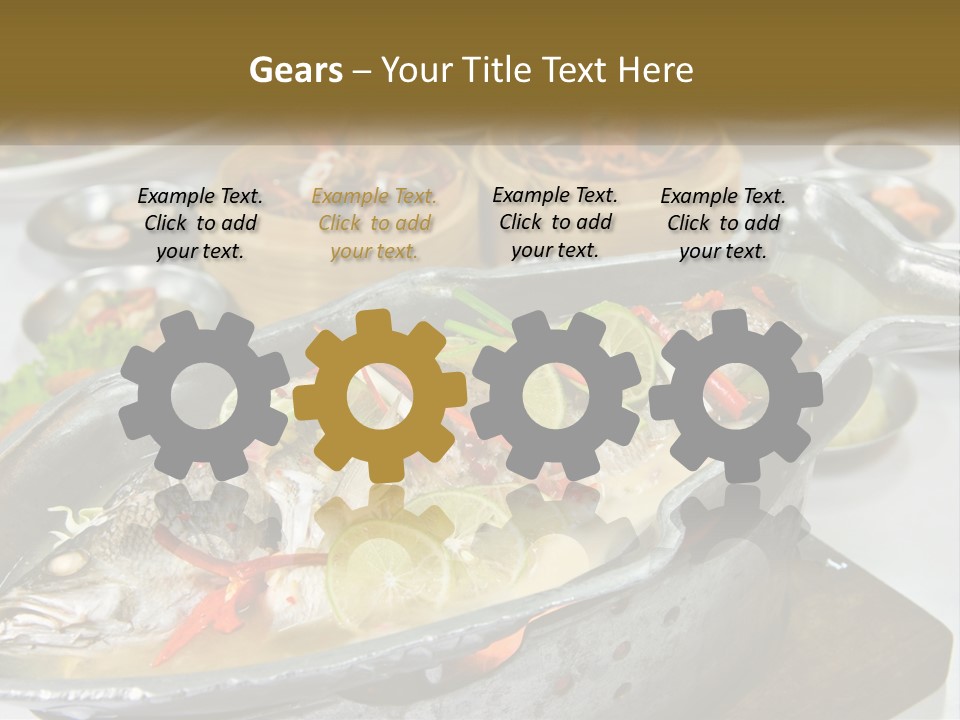 A Table Topped With Lots Of Different Types Of Food PowerPoint Template