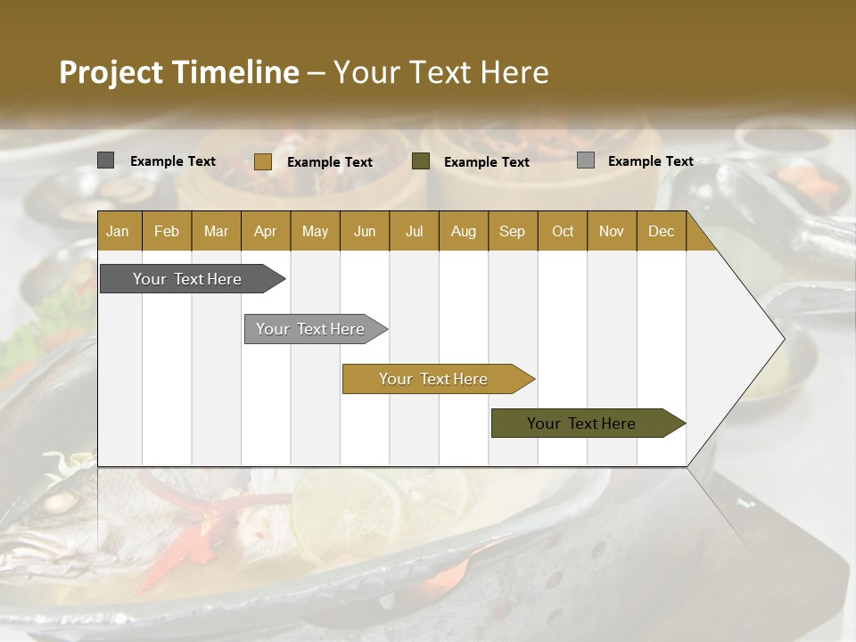 A Table Topped With Lots Of Different Types Of Food PowerPoint Template