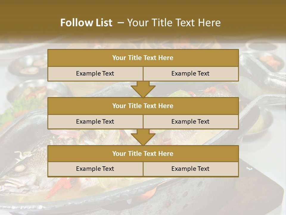 A Table Topped With Lots Of Different Types Of Food PowerPoint Template