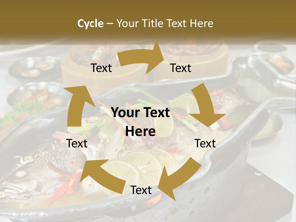A Table Topped With Lots Of Different Types Of Food PowerPoint Template