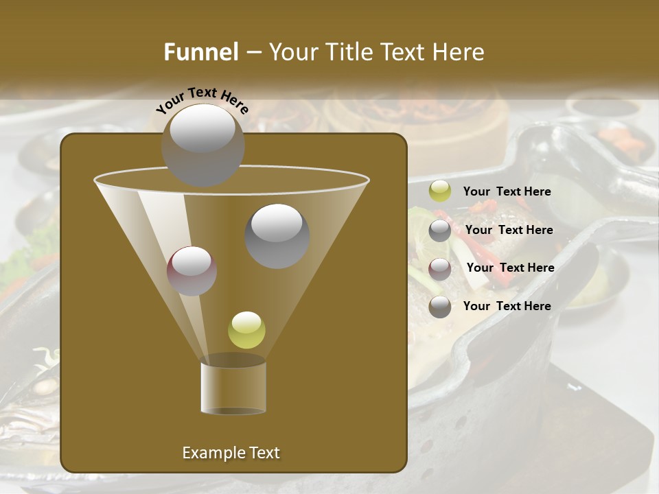 A Table Topped With Lots Of Different Types Of Food PowerPoint Template