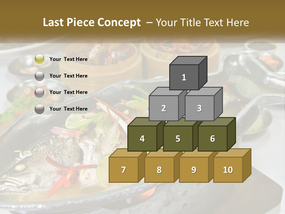 A Table Topped With Lots Of Different Types Of Food PowerPoint Template