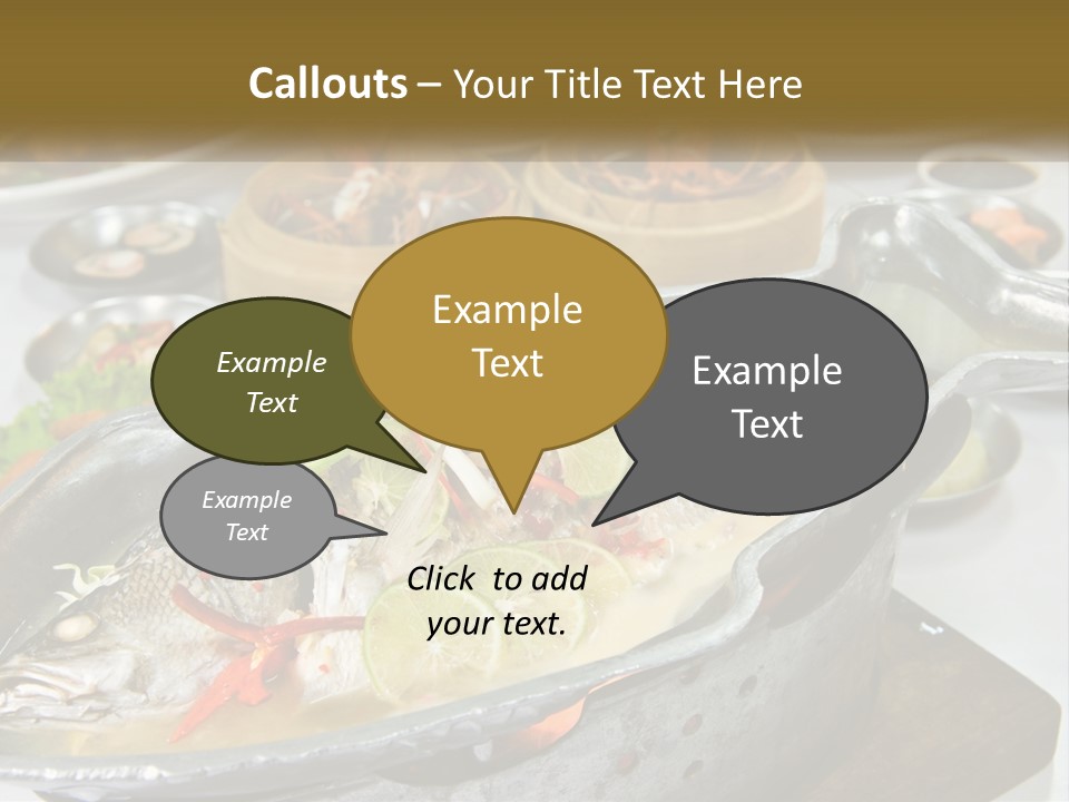 A Table Topped With Lots Of Different Types Of Food PowerPoint Template