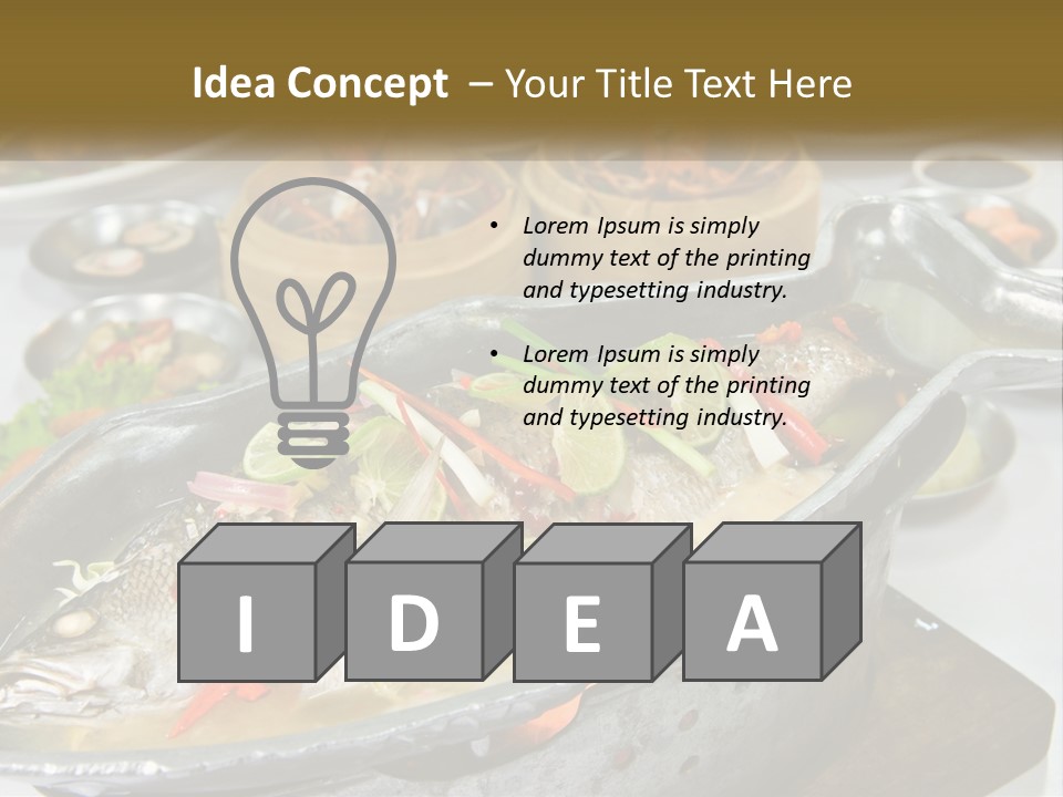 A Table Topped With Lots Of Different Types Of Food PowerPoint Template
