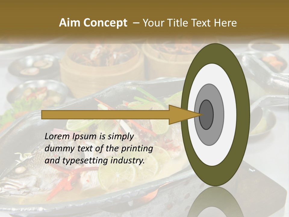 A Table Topped With Lots Of Different Types Of Food PowerPoint Template