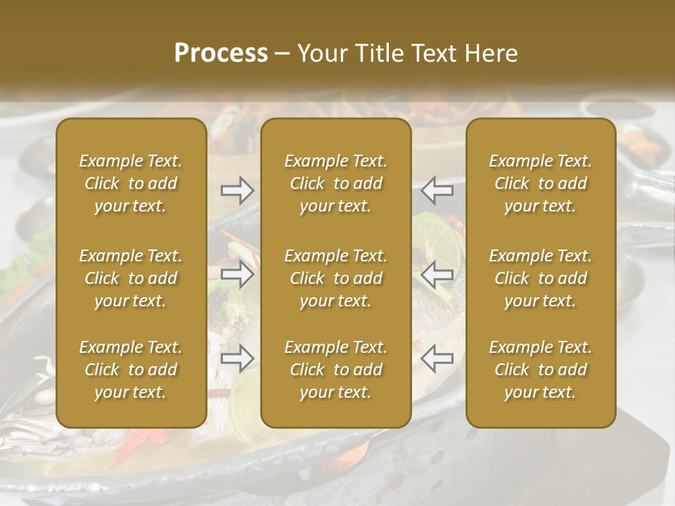 A Table Topped With Lots Of Different Types Of Food PowerPoint Template