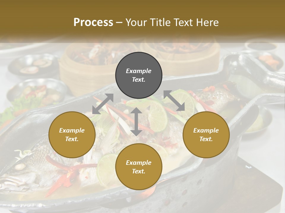A Table Topped With Lots Of Different Types Of Food PowerPoint Template
