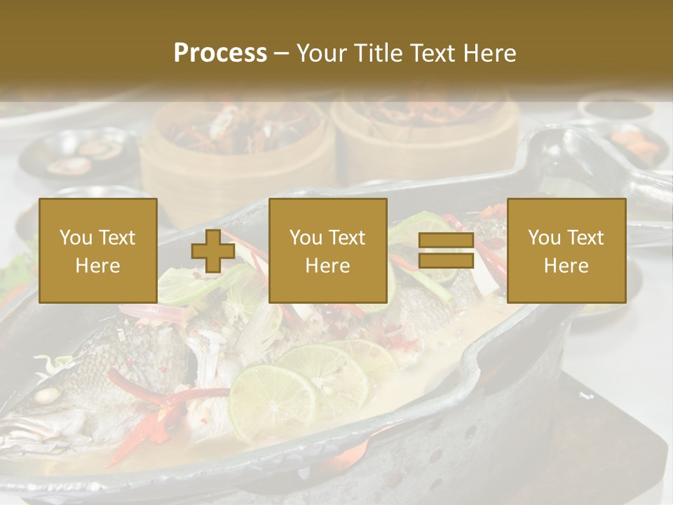 A Table Topped With Lots Of Different Types Of Food PowerPoint Template