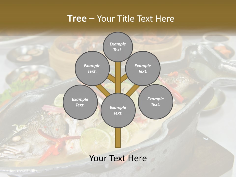 A Table Topped With Lots Of Different Types Of Food PowerPoint Template