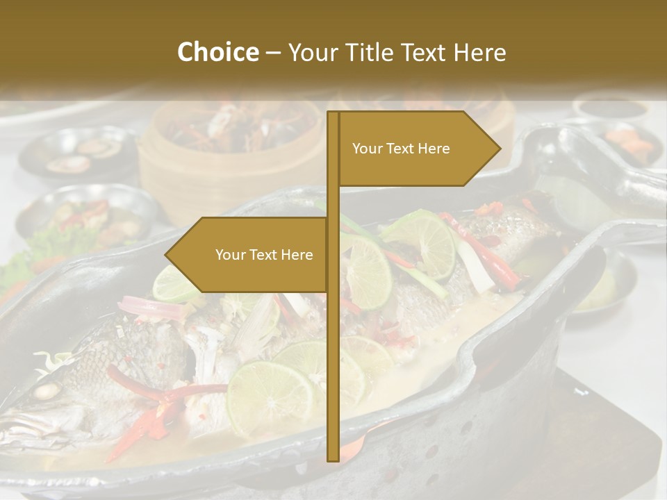 A Table Topped With Lots Of Different Types Of Food PowerPoint Template