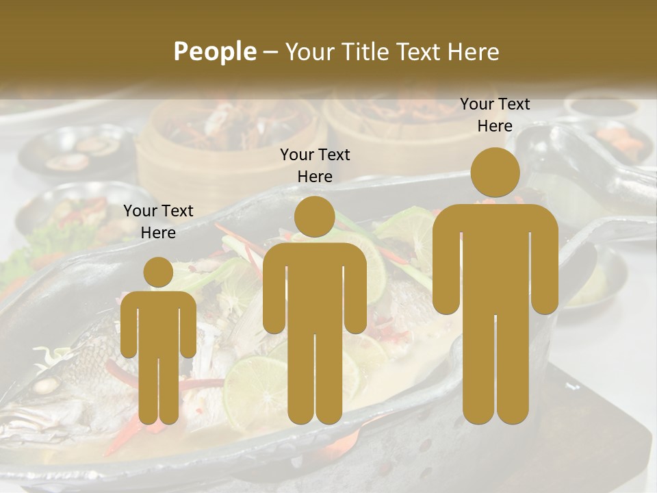 A Table Topped With Lots Of Different Types Of Food PowerPoint Template