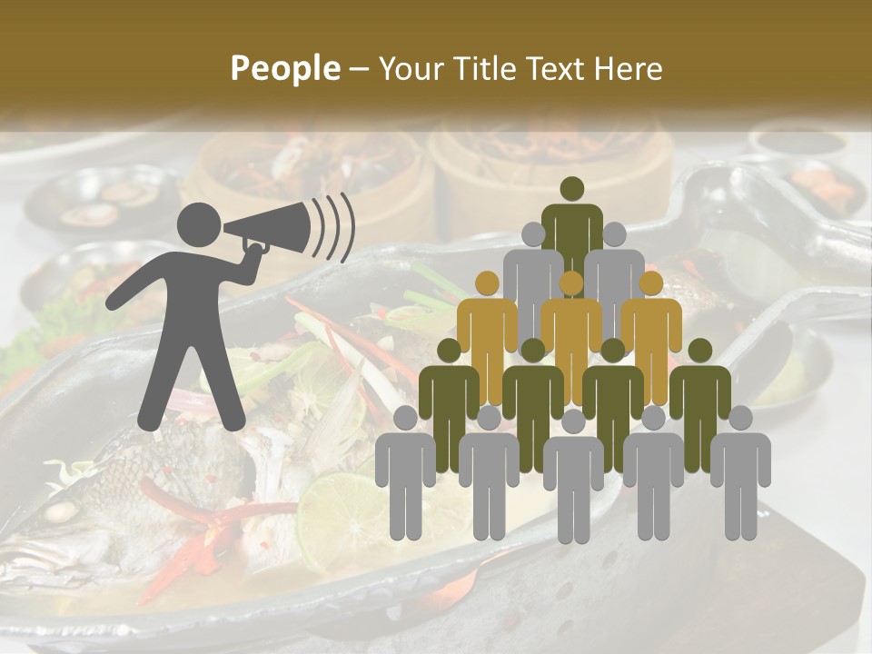 A Table Topped With Lots Of Different Types Of Food PowerPoint Template