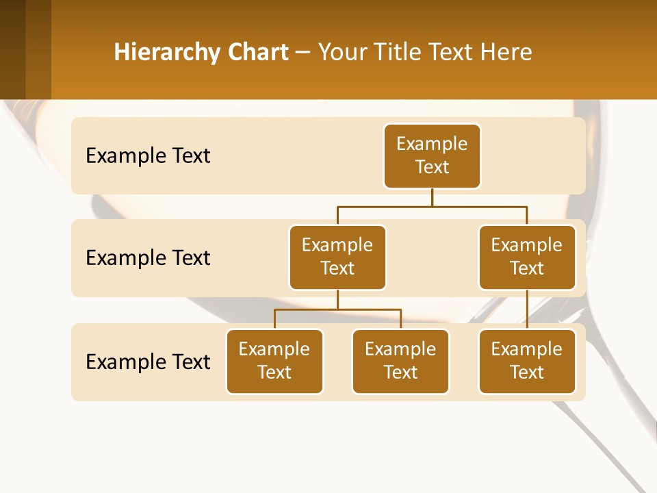 A Glass Of White Wine On A White Background PowerPoint Template