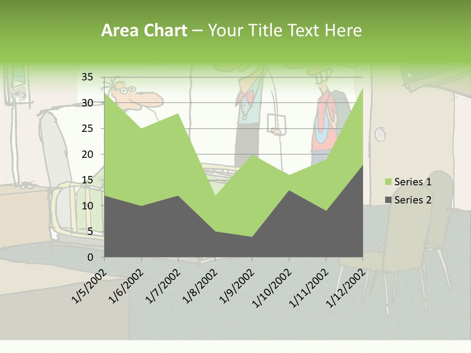 A Cartoon Of A Hospital Room With A Nurse And A Patient PowerPoint Template