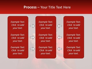 A Woman In A Red Shirt Is Holding A Red Sign PowerPoint Template