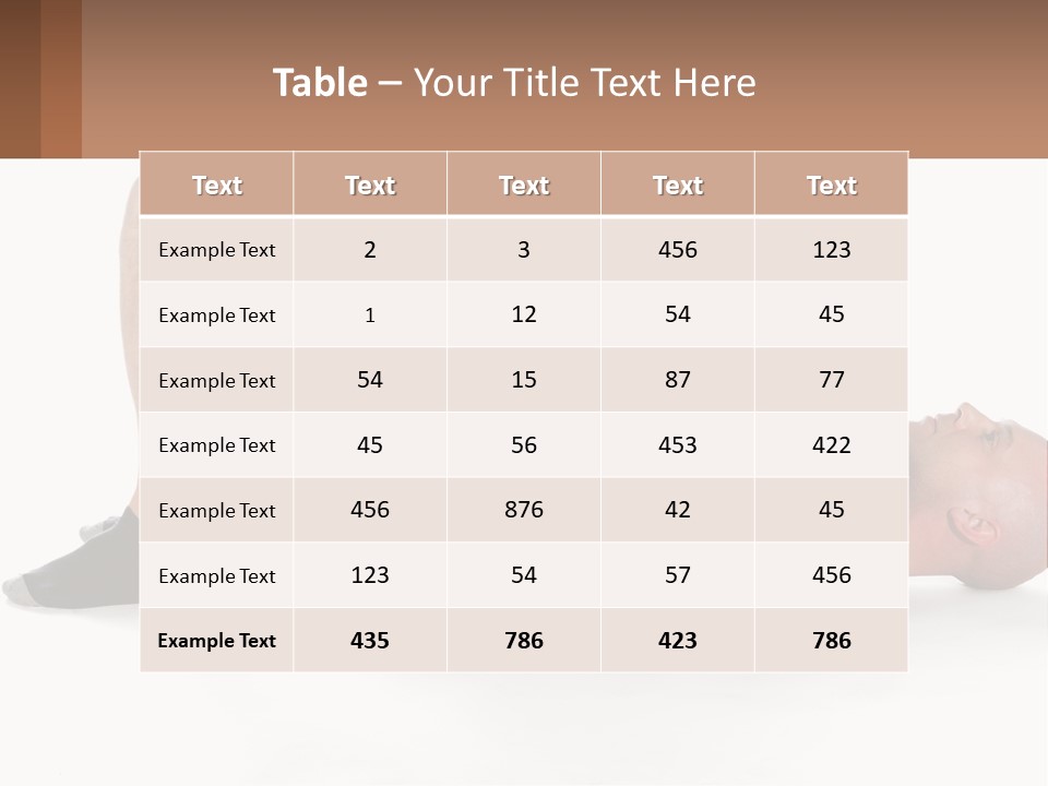 A Man In Black Shirt Doing A Yoga Pose PowerPoint Template