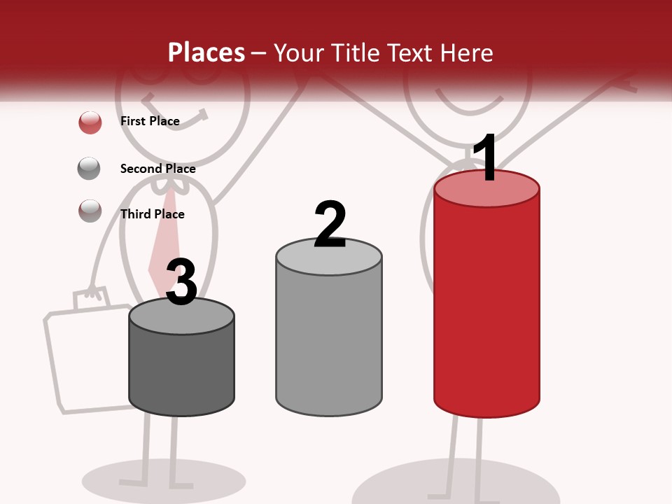 A Couple Of People Are Standing Next To Each Other PowerPoint Template