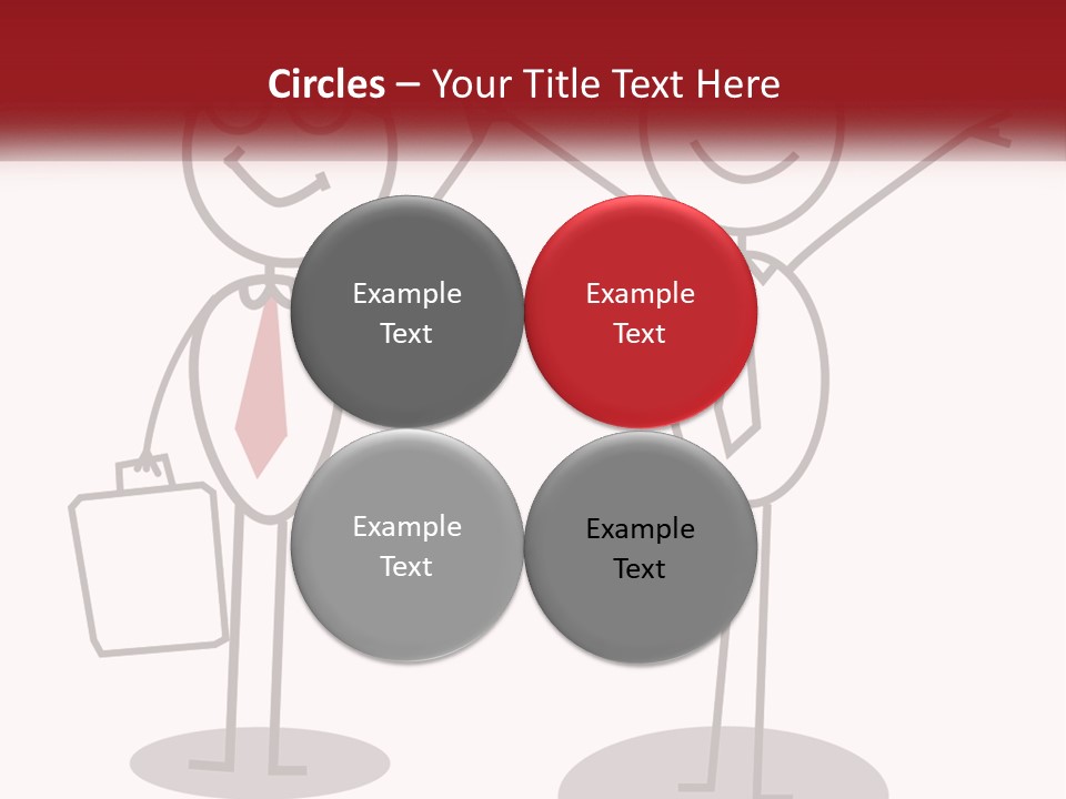 A Couple Of People Are Standing Next To Each Other PowerPoint Template