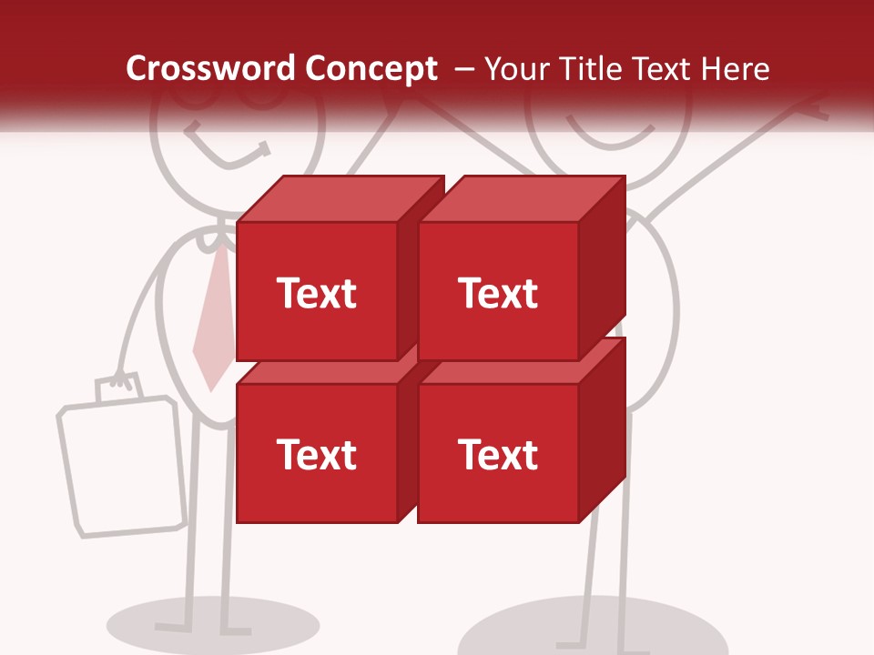 A Couple Of People Are Standing Next To Each Other PowerPoint Template