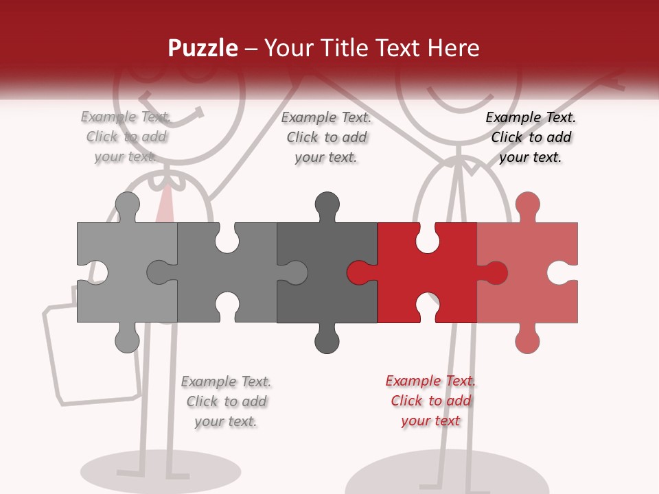 A Couple Of People Are Standing Next To Each Other PowerPoint Template