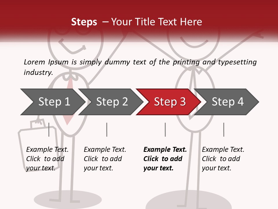 A Couple Of People Are Standing Next To Each Other PowerPoint Template