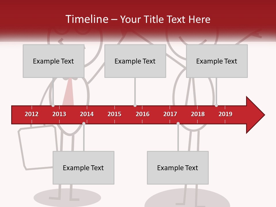 A Couple Of People Are Standing Next To Each Other PowerPoint Template