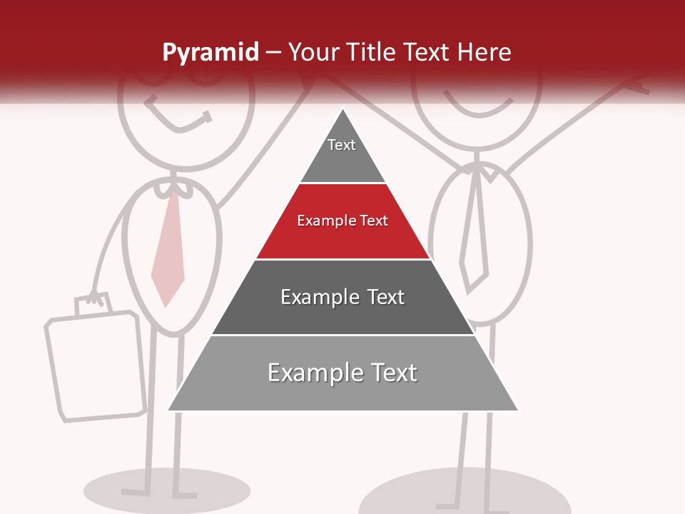 A Couple Of People Are Standing Next To Each Other PowerPoint Template