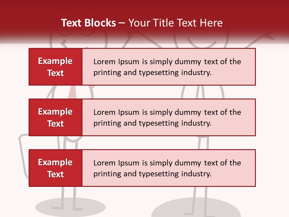 A Couple Of People Are Standing Next To Each Other PowerPoint Template
