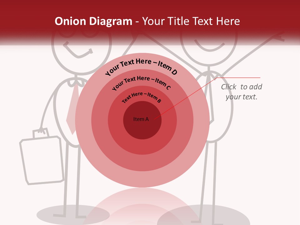 A Couple Of People Are Standing Next To Each Other PowerPoint Template