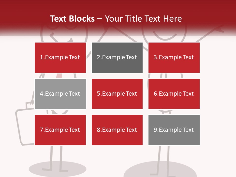A Couple Of People Are Standing Next To Each Other PowerPoint Template