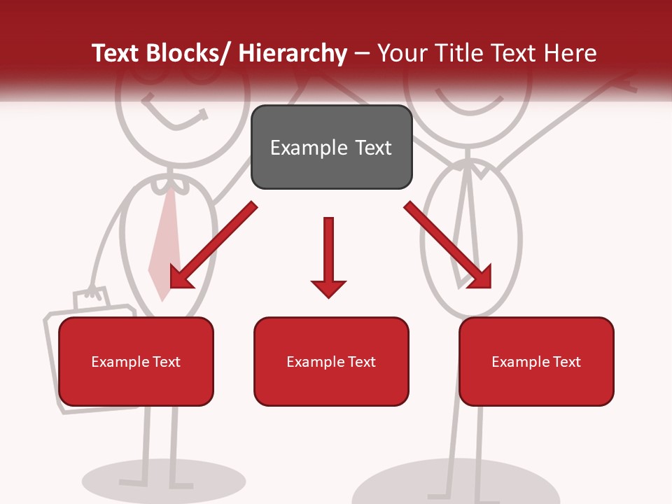 A Couple Of People Are Standing Next To Each Other PowerPoint Template