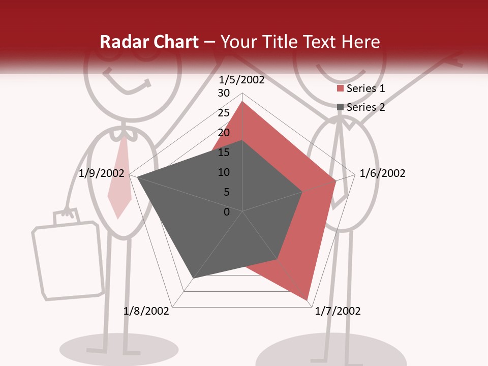 A Couple Of People Are Standing Next To Each Other PowerPoint Template