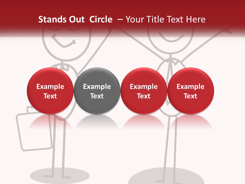 A Couple Of People Are Standing Next To Each Other PowerPoint Template