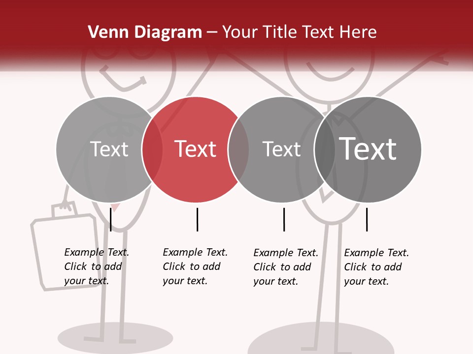 A Couple Of People Are Standing Next To Each Other PowerPoint Template