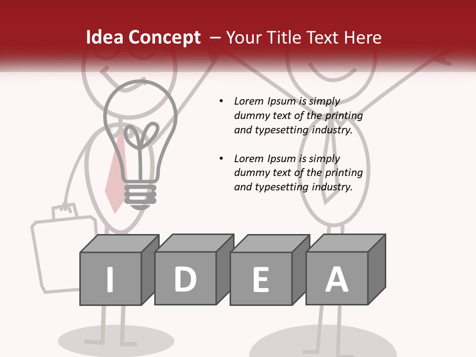 A Couple Of People Are Standing Next To Each Other PowerPoint Template