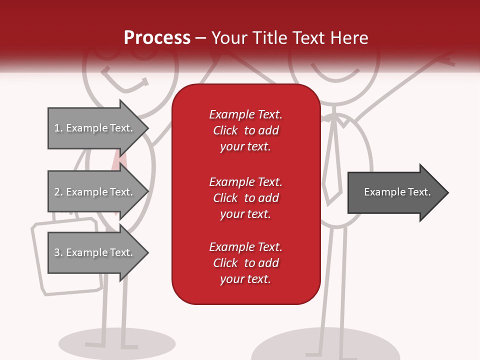 A Couple Of People Are Standing Next To Each Other PowerPoint Template