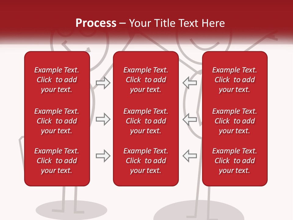 A Couple Of People Are Standing Next To Each Other PowerPoint Template