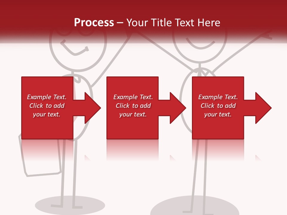 A Couple Of People Are Standing Next To Each Other PowerPoint Template