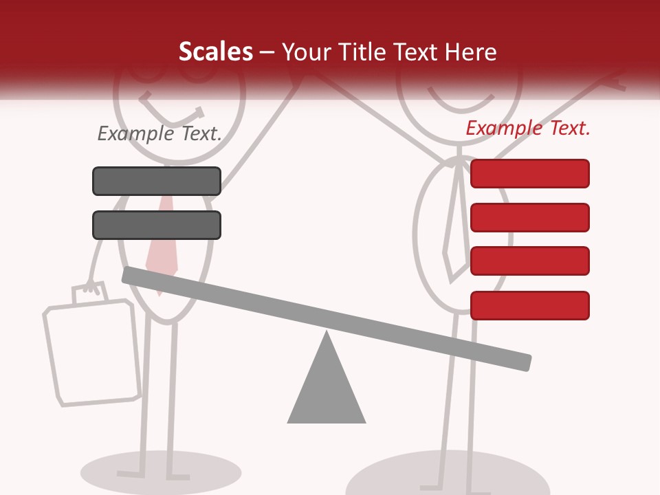 A Couple Of People Are Standing Next To Each Other PowerPoint Template
