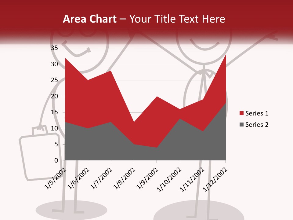 A Couple Of People Are Standing Next To Each Other PowerPoint Template