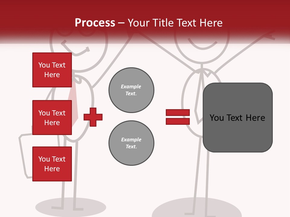 A Couple Of People Are Standing Next To Each Other PowerPoint Template