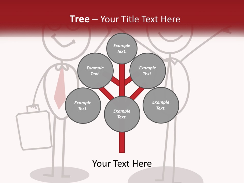 A Couple Of People Are Standing Next To Each Other PowerPoint Template