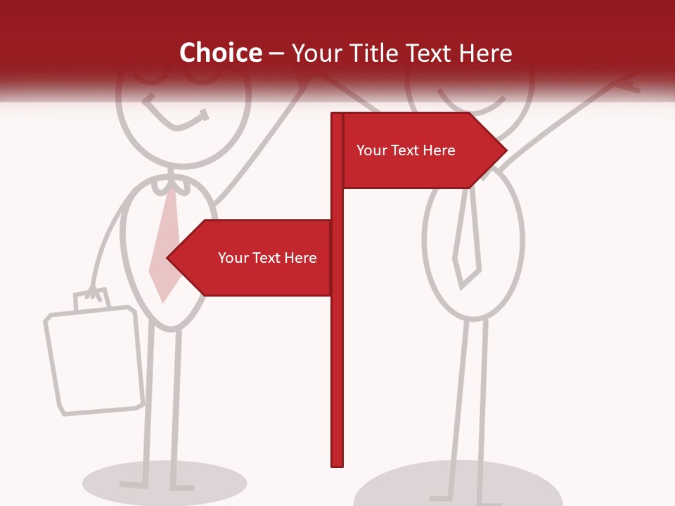 A Couple Of People Are Standing Next To Each Other PowerPoint Template