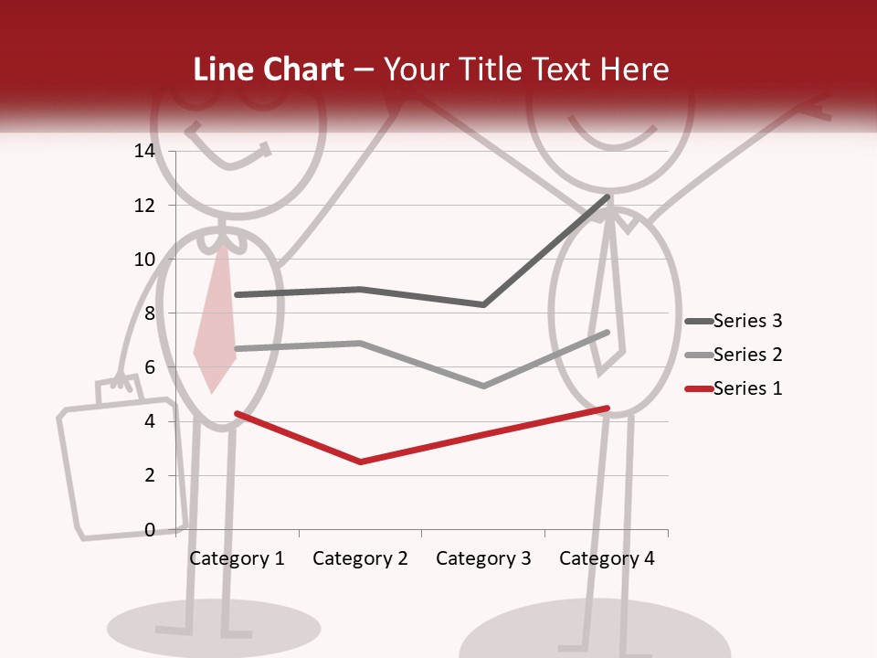 A Couple Of People Are Standing Next To Each Other PowerPoint Template
