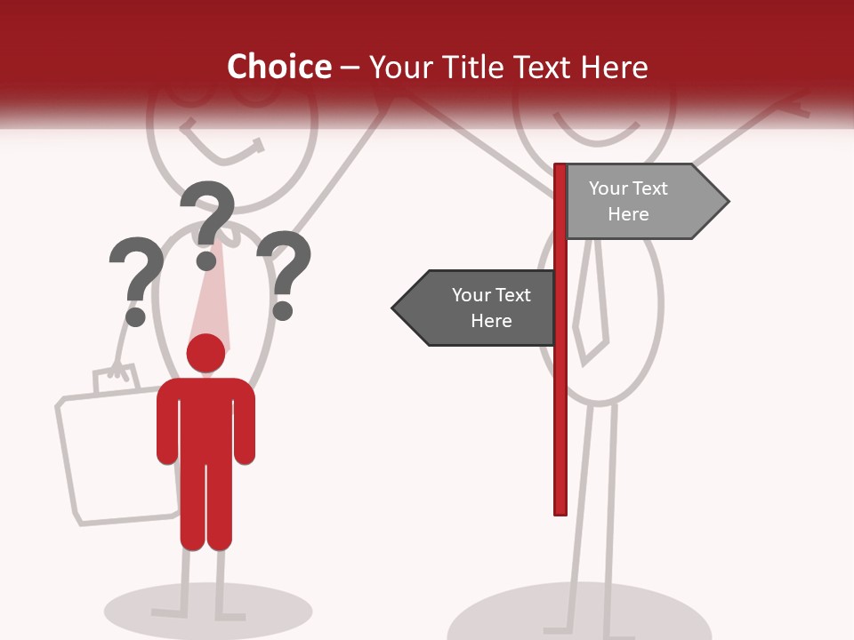 A Couple Of People Are Standing Next To Each Other PowerPoint Template