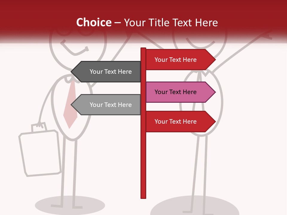 A Couple Of People Are Standing Next To Each Other PowerPoint Template