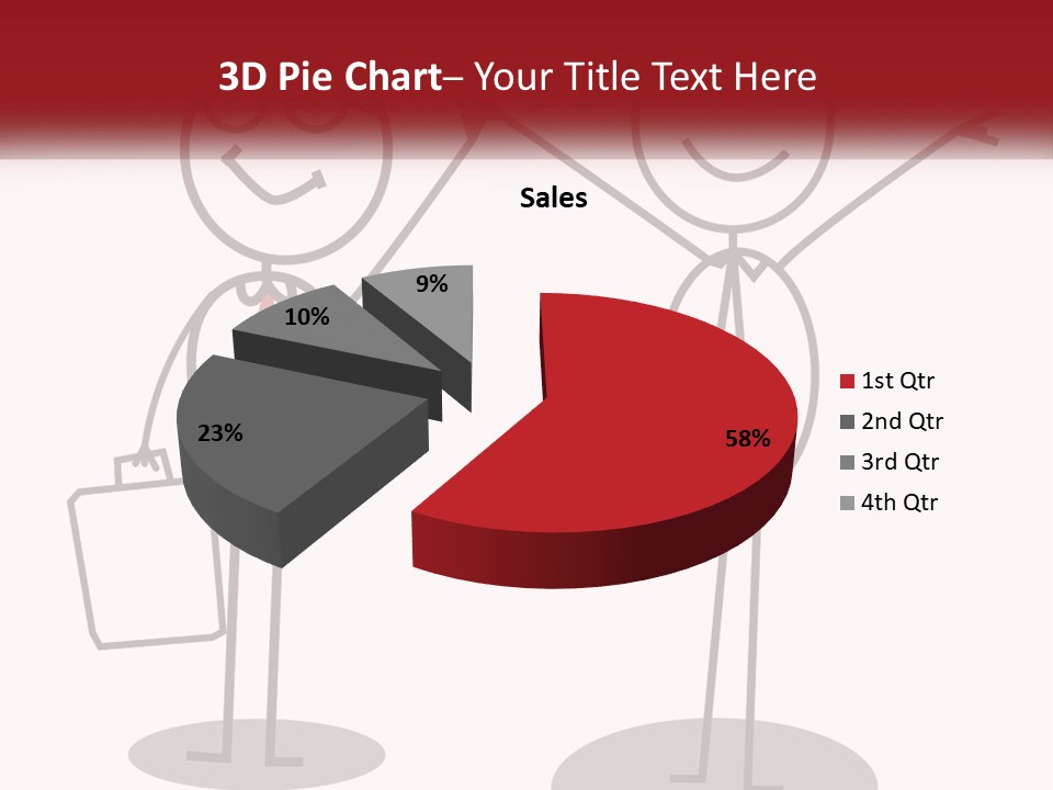 A Couple Of People Are Standing Next To Each Other PowerPoint Template