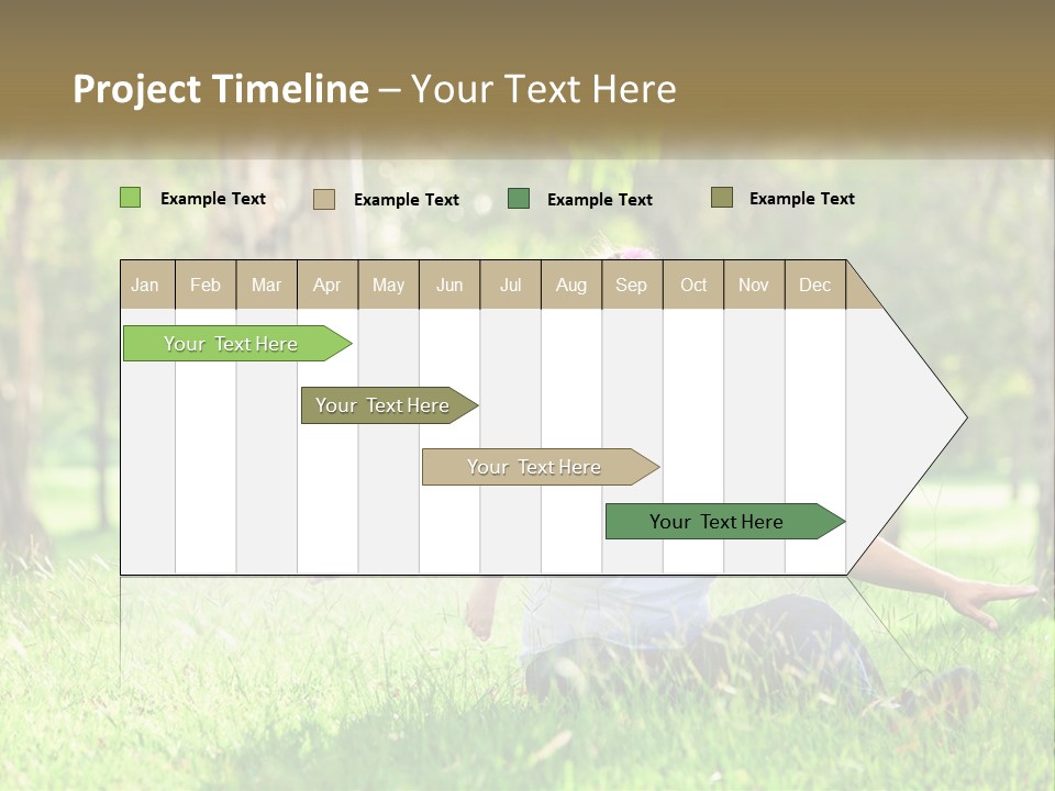 A Man Holding A Little Girl In His Arms PowerPoint Template