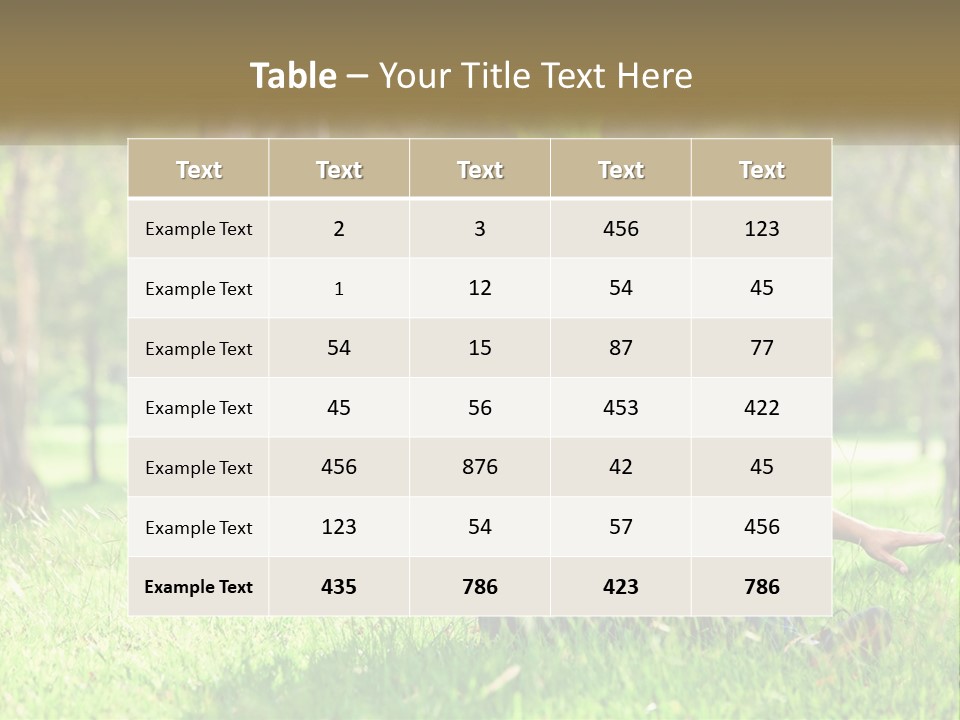 A Man Holding A Little Girl In His Arms PowerPoint Template