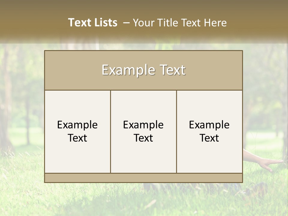 A Man Holding A Little Girl In His Arms PowerPoint Template